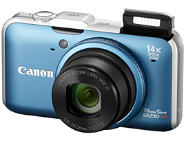 コンパクトデジタルカメラ】PowerShot SX230 HS 基本情報