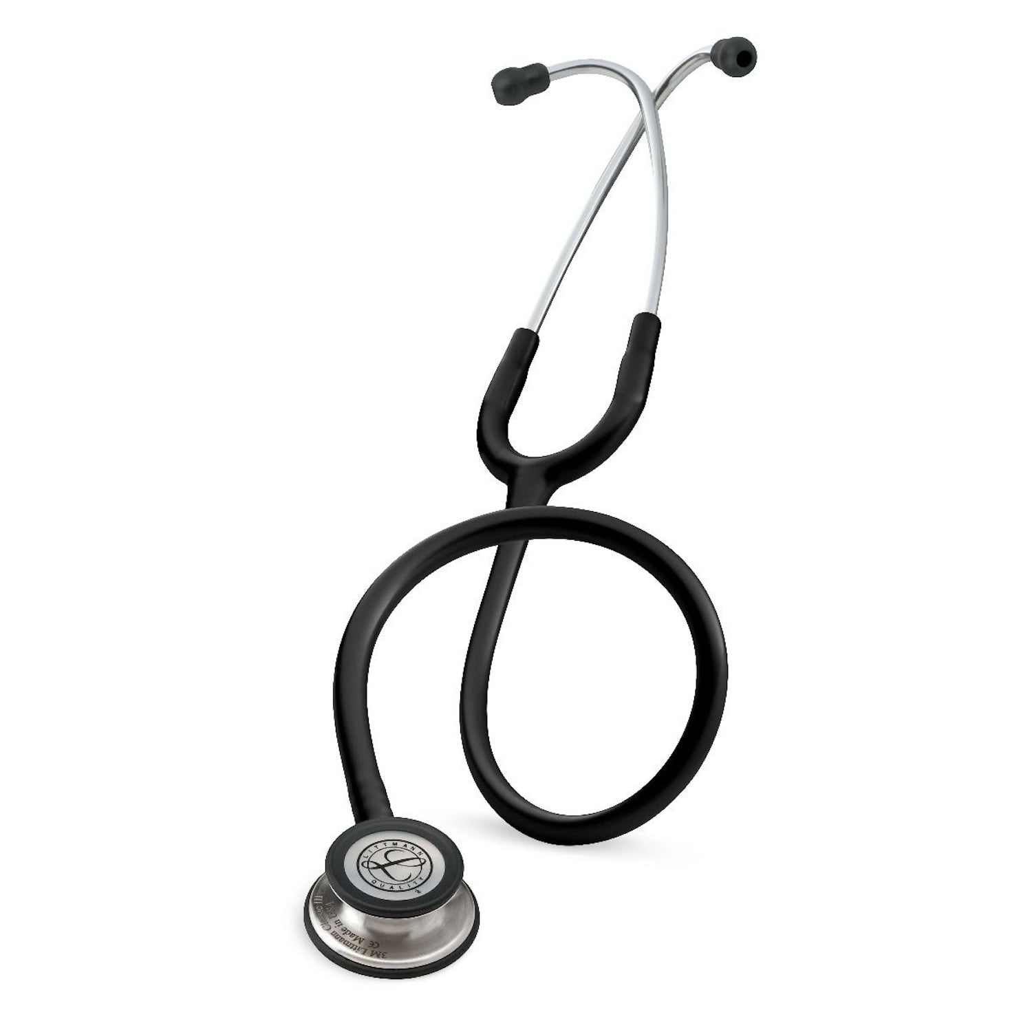3M Littmann Classic III Stethoscope | Black Edition | Black Plated Che