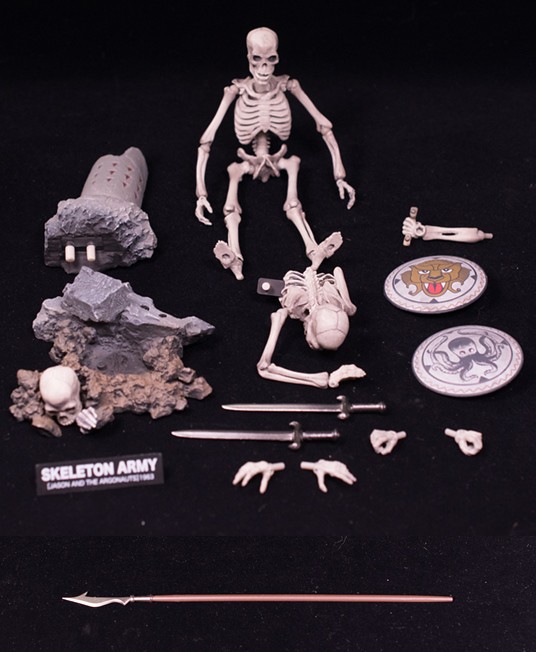 レビュー 海洋堂 特撮リボルテック020 アルゴ探検隊の大冒険 骸骨剣士