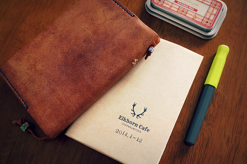 2015年の手帳③～ほぼ日手帳とアンリークイール - Hot Cocoa mix**