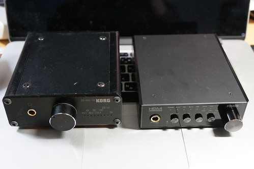 FOSTEX HP-A4購入〜その1 KORG DS-DAC-10から買い替えた理由