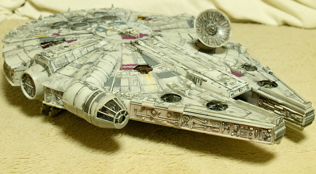 レビュー mpc ミレニアム・ファルコン号（スターウォーズ） : ふぃぎゅる！