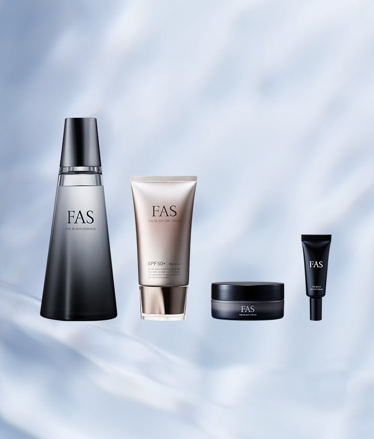 FAS ザ ブラック エッセンス & クリーム セット FAS ザ ブラック