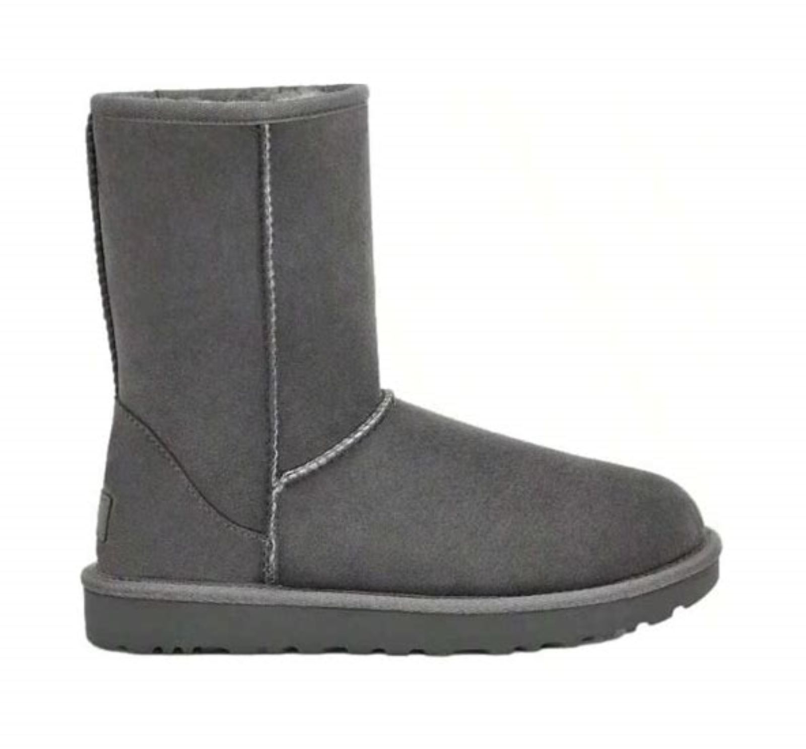 Women's UGG® Classic Short II Grey Suede Boot