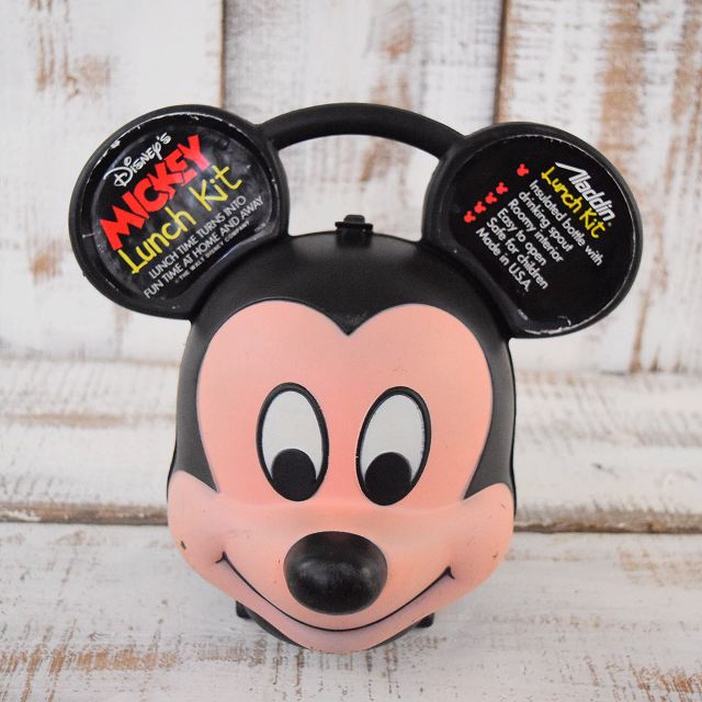 80's Aladdin MICKEY MOUSE ランチボックス80年代 ディズニー ミッキー