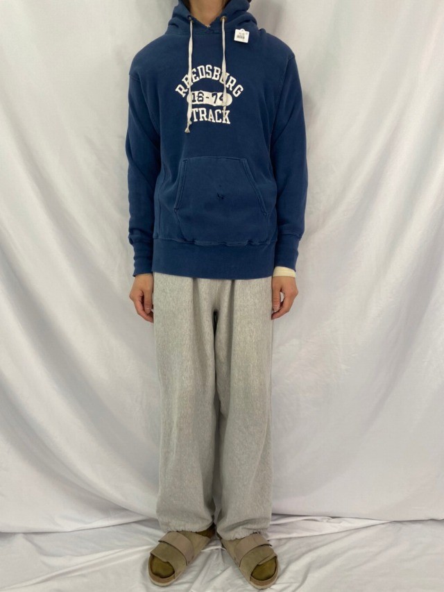 70年代 70s チャンピオン リバースウィーブ 紺 ネイビー パーカー