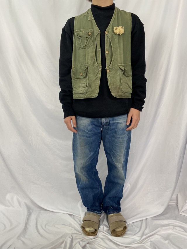 60年代 60s エルエルビーン アウトドア グリーン ハーフムーン