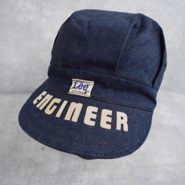 60s 60年代 リー デニム インディゴ 帽子 キャップ | ビンテージ古着屋