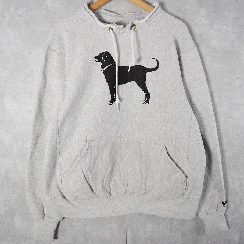 90年代 90s アメリア製 動物 アニマル グレー ザブラックドッグ