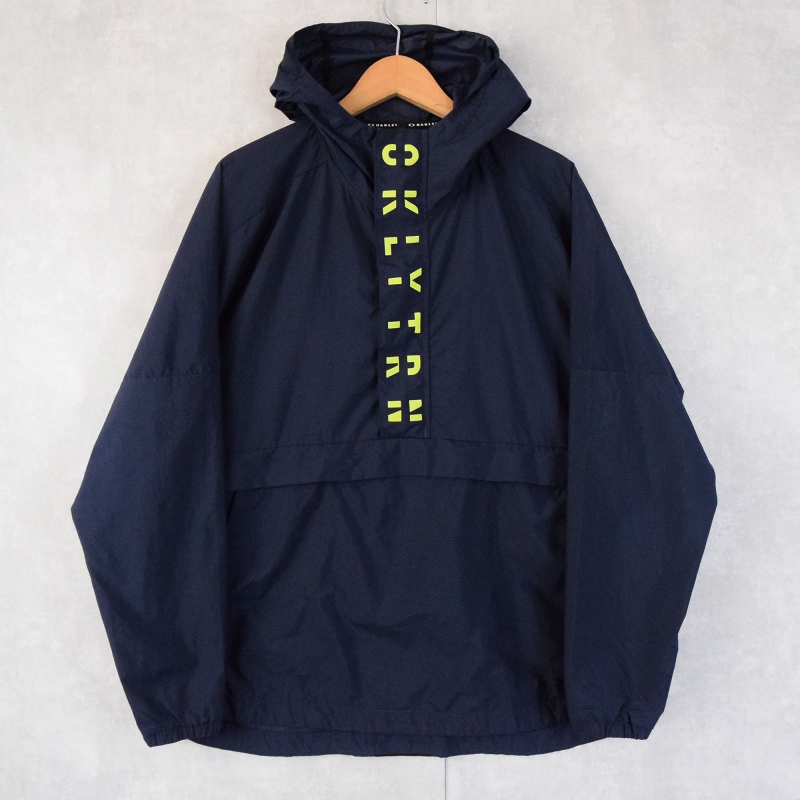 オークリー テック 紺 ネイビー プルオーバー フーディ│ヴィテージ