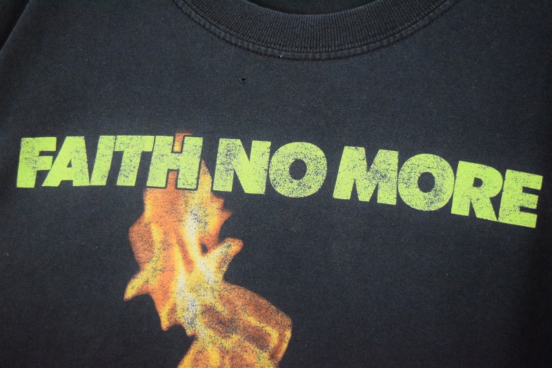 フェイスノーモア ブラック 黒 バンT ミュージック 音楽 | ビンテージ