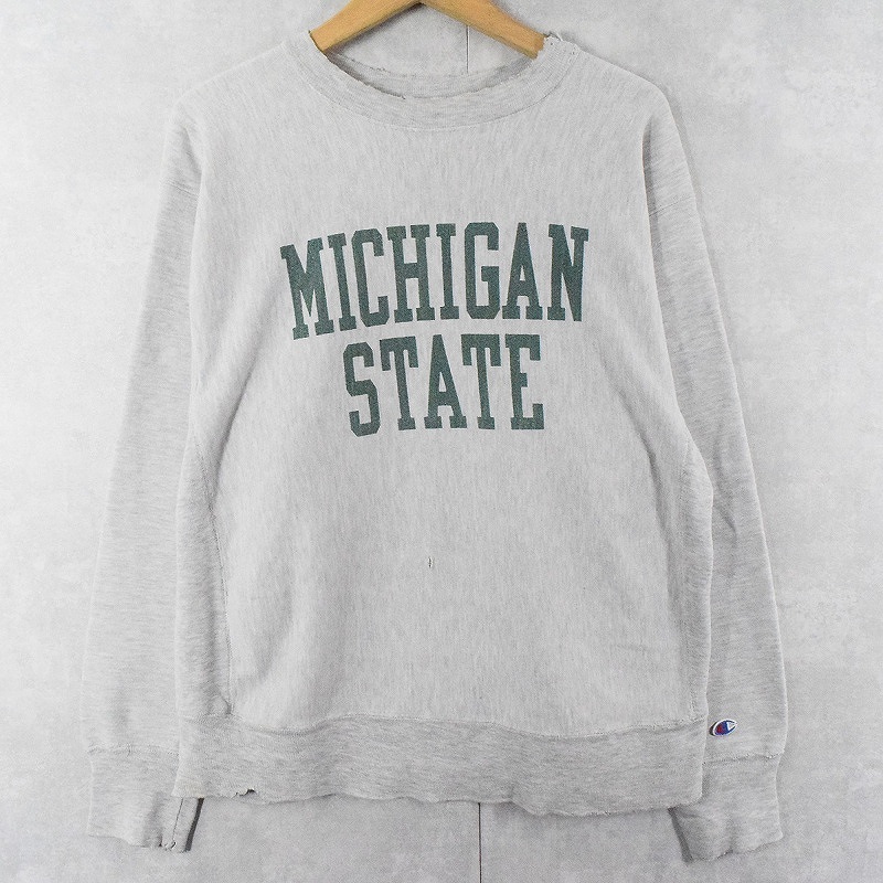 80s 80年代 チャンピオン アメリカ製 グレー トレーナー リバース