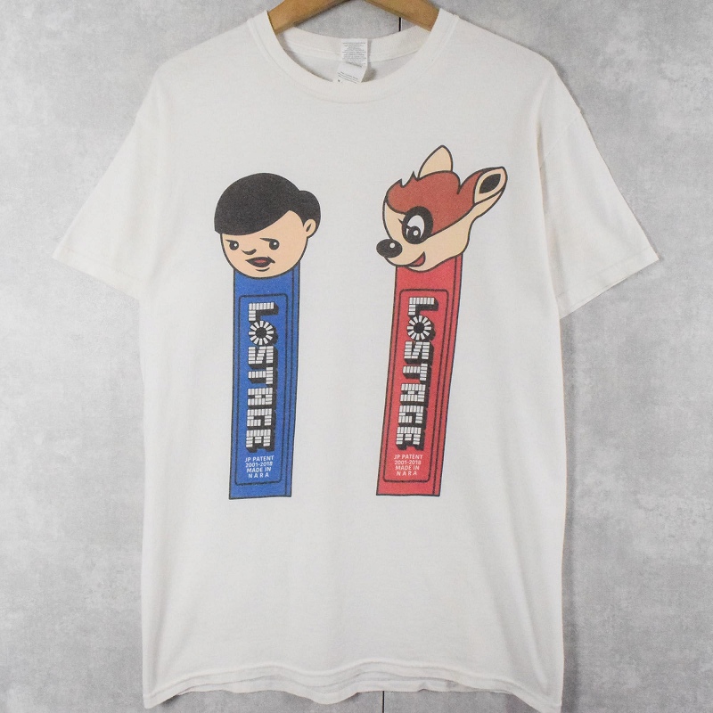 ロストエイジ 音楽 ミュージック バンドTシャツ プリントTシャツ 白