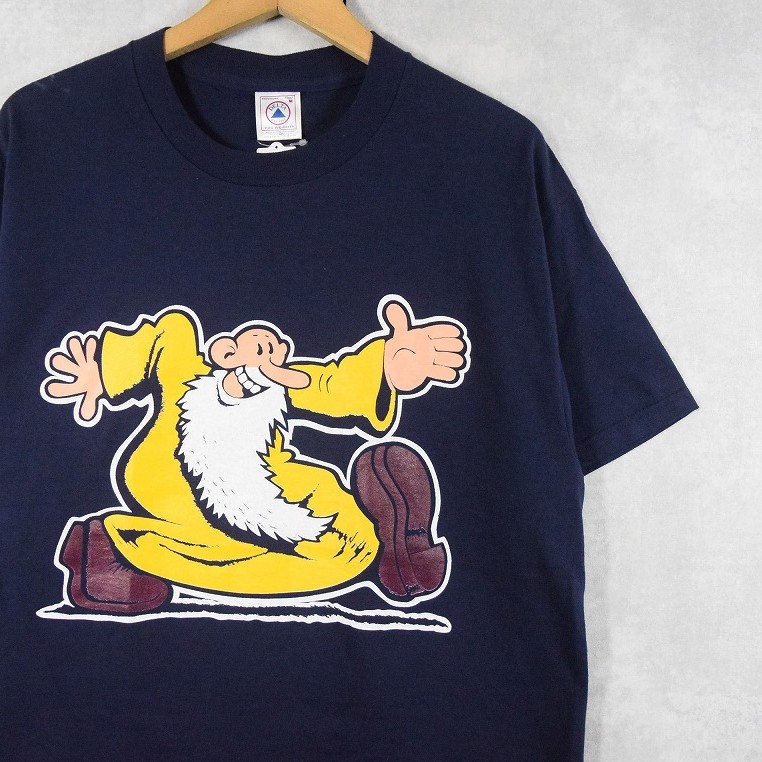 ロバート・クラム 漫画家 アート 紺 ネイビー 半袖│ヴィテージ古着屋