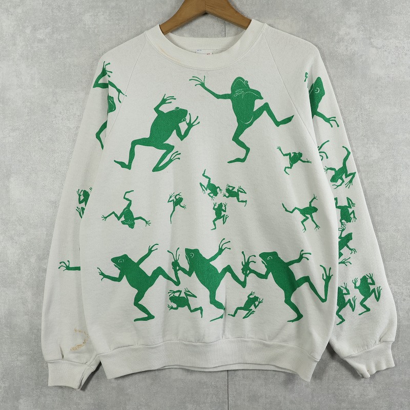 80年代 90年代 80s 90s ジャージーズ トレーナー 総柄 アメリカ製