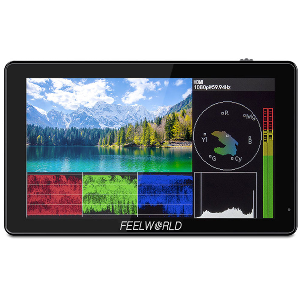 FEELWORLD LUT5 Monitor de campo de câmera DSLR com tela sensível