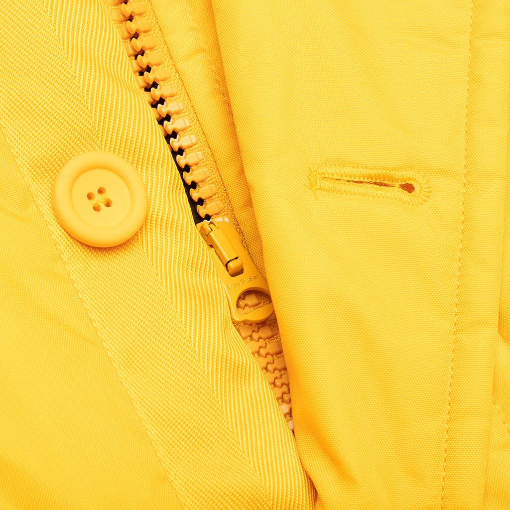 追加されたナイロン・ジャケット - 黄色 – Feature