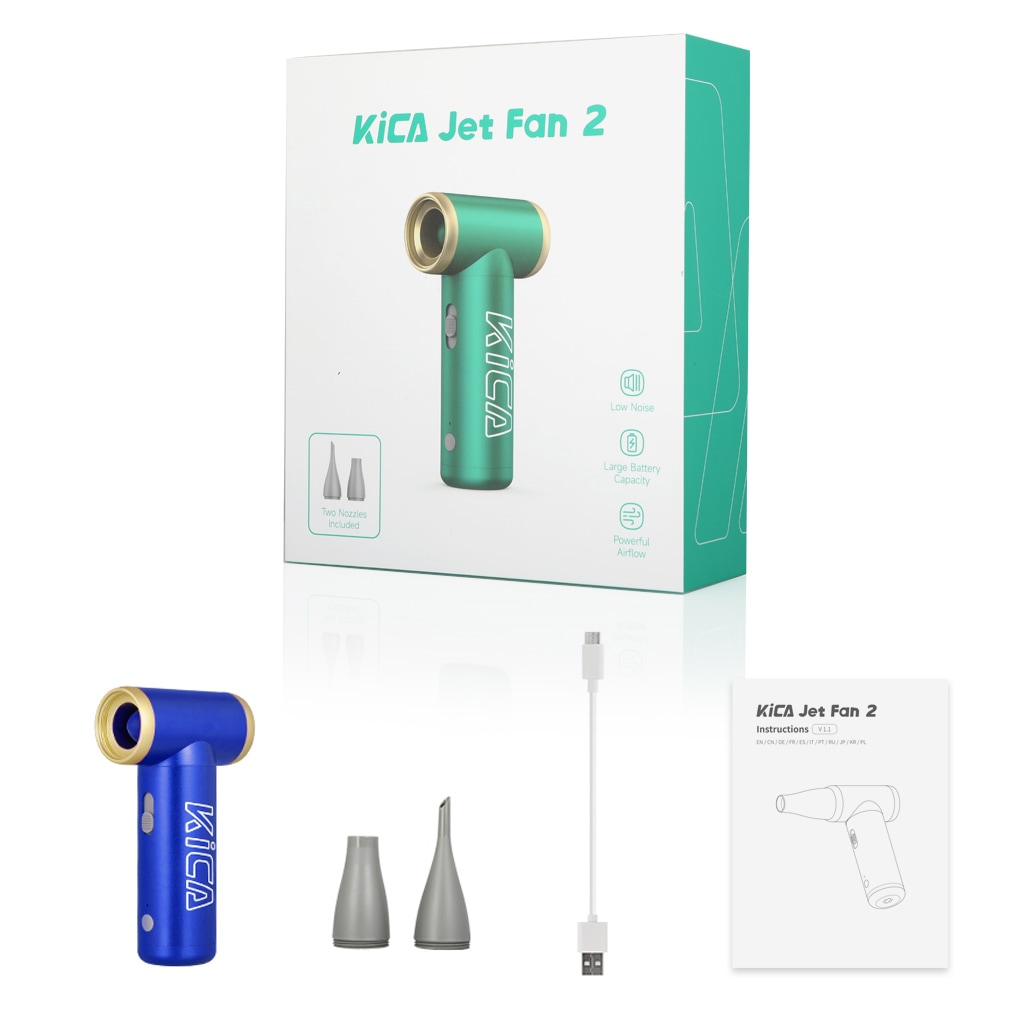 Feiyu KiCA Jet Fan 2 ミニエアガンの新常識 噴射＆吸引 超強力