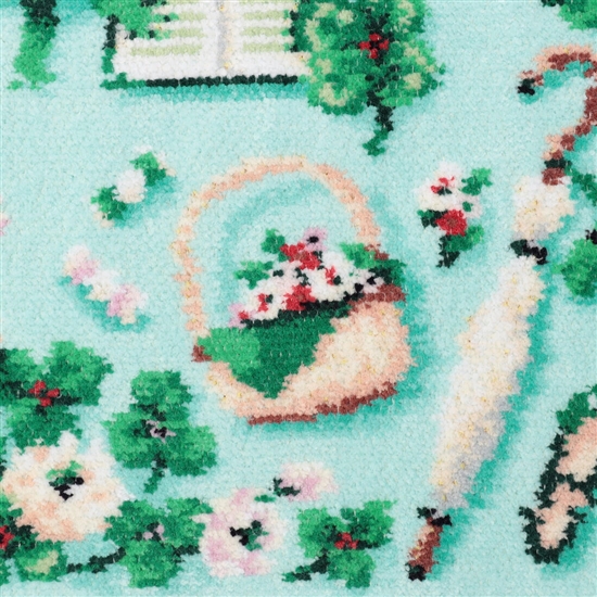 マイフェイバリットグリーン ハンカチ(ペールグリーン): FEILER