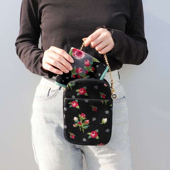 マイジュリエット ミニショルダーバッグ MJT-251047(ブラック): FEILER