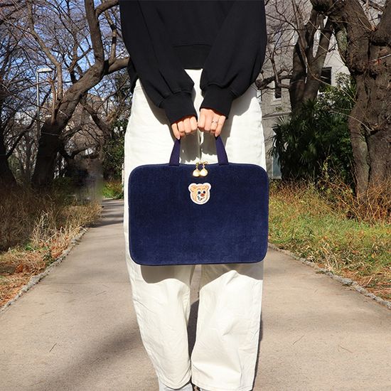 オールドテディ ブリーフケース L/OTE-243038(ネイビー): LOVERARY BY