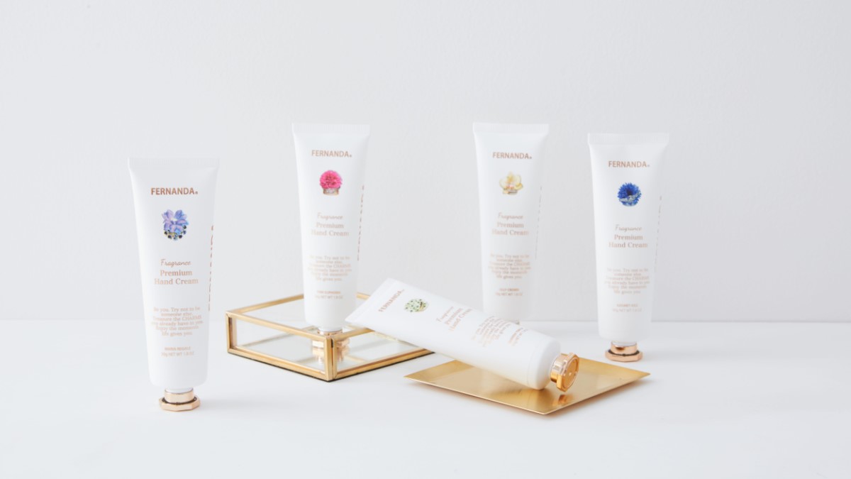 FERNANDA プレミアム ハンド&ネイルクリーム 3種セット FERNANDA