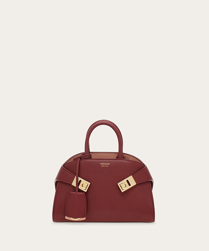 FERRAGAMO/フェラガモ_Women通販 | Hug バイカラー ハンドバッグ (XS