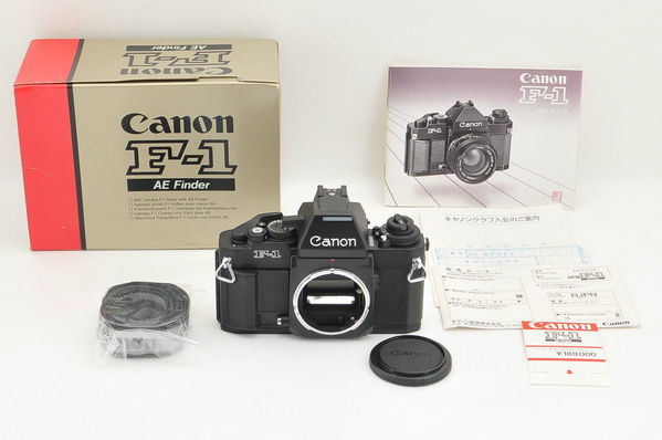 キャノン New F-1 (AE)｜状態が良いものは買取価格もかなり高額