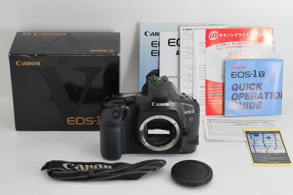 キャノン EOS 1V (HS)｜今後買取価格は上昇か？ついに生産終了