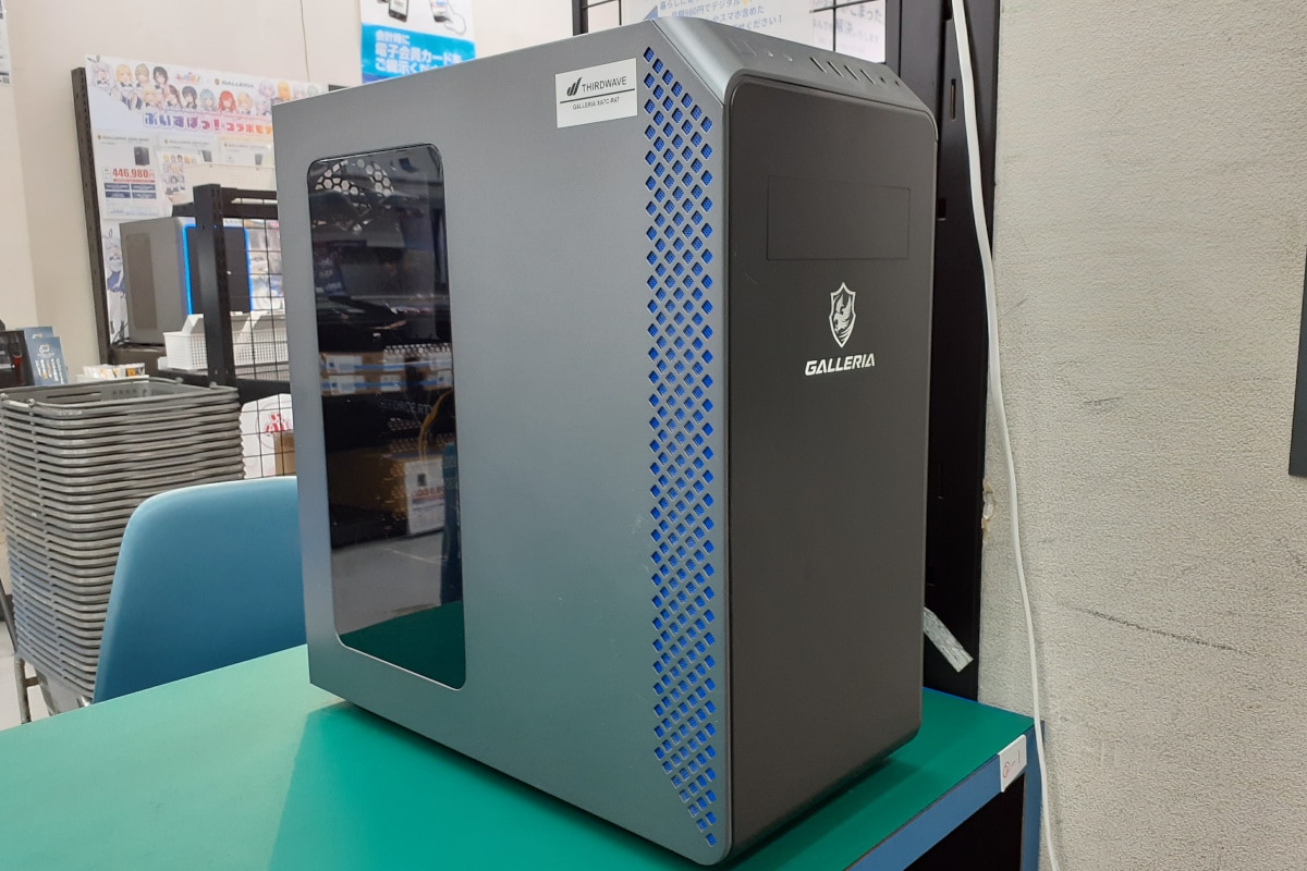 ゲーミングPCガレリア メモリ増設と内部清掃【京都店・アップグレード