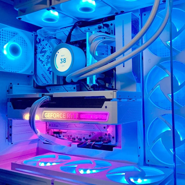 PC組立代行 白いNZXTを中心に構成したゲーミング特化PC ドスパラ徳島