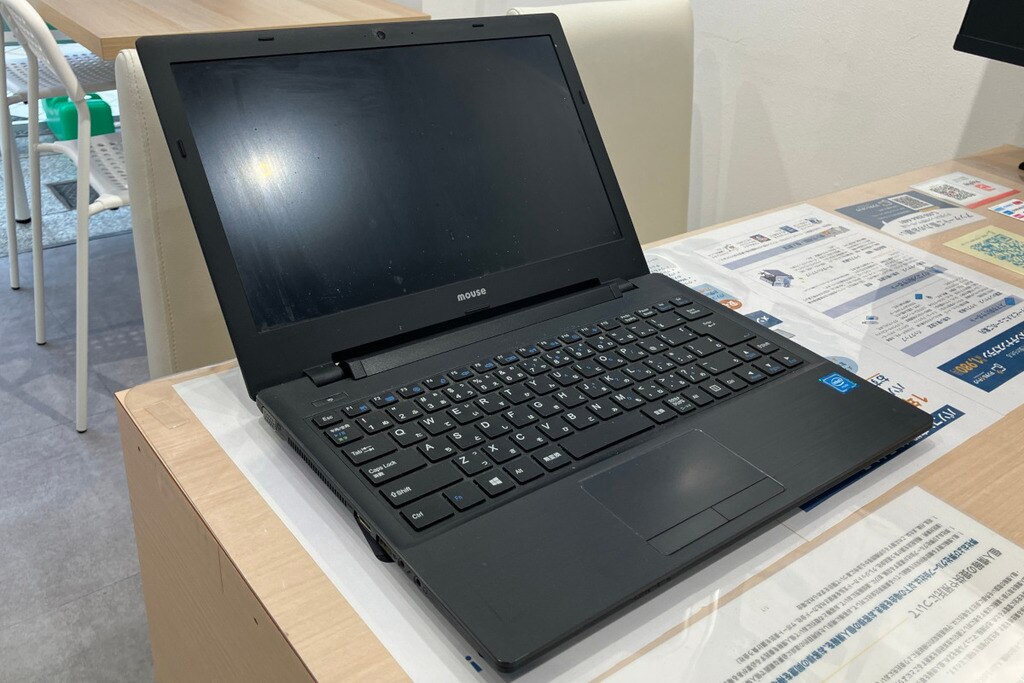マウスコンピューター製ノートパソコン修理 電源が入らない【修理事例