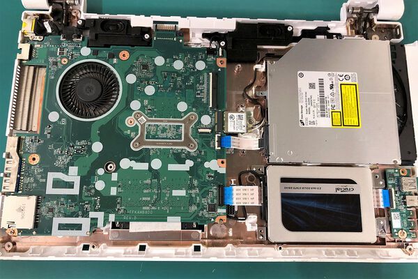 NECノートパソコンアップグレード、LAVIE Note Standard NS600/JAWの