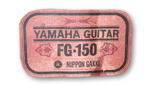 専用❗️ YAMAHA ヤマハ FG150赤ラベル 横ロゴ 5mm ドット 専用