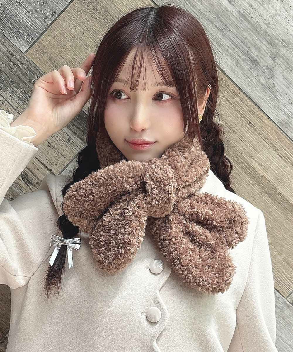 リボンタイフェイクボアティペット/F&A [51CB09a003] | F i.n.t公式