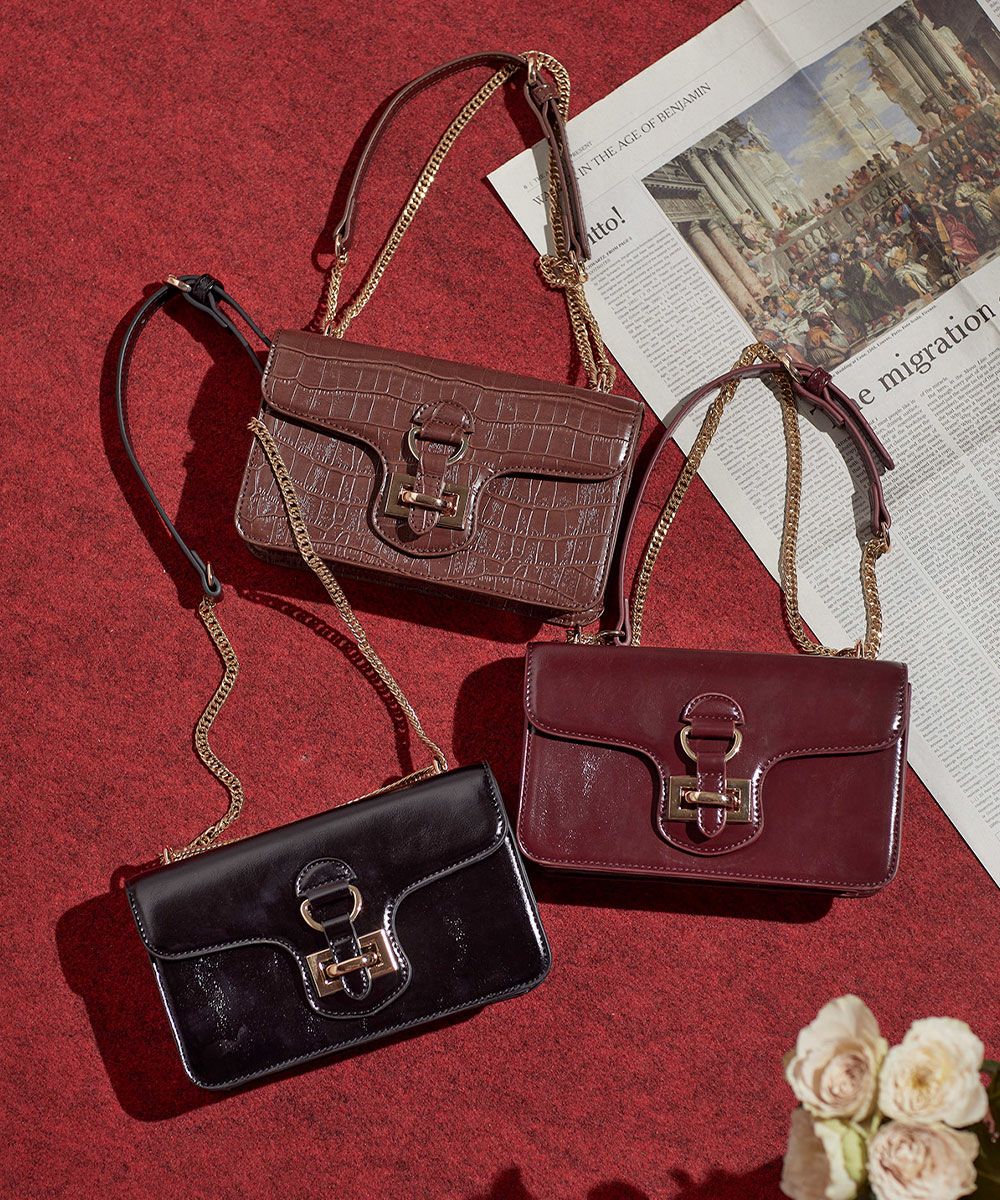 WEB限定】ベルトフラップポシェット/an another angelus [00BC04a003