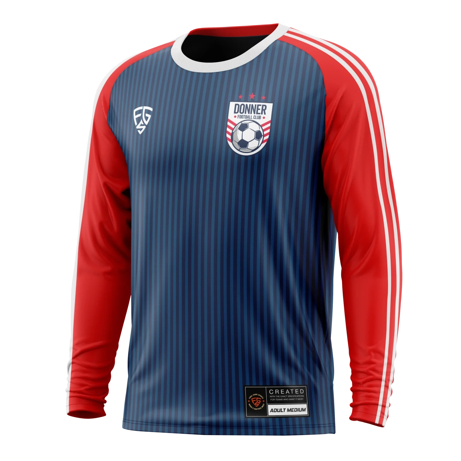 Adult Crew Neck Goalie Soccer Jersey - Final Game Sports