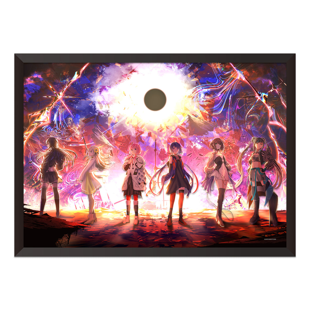 KAMITSUBAKI STUDIO】額装アートパネル／KAMITSUBAKI WARS 2025 神椿