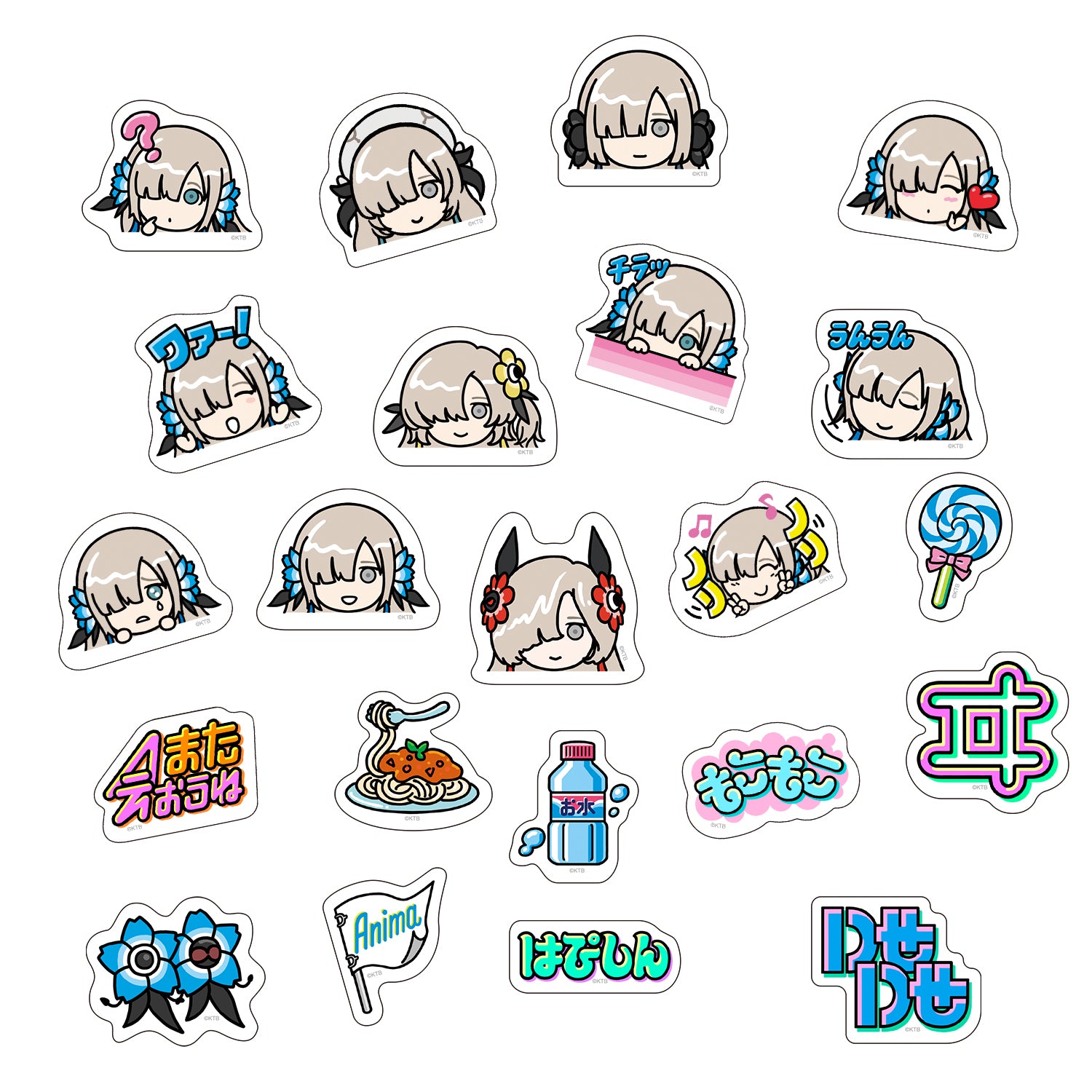 ヰ世界情緒】ランダムステッカーセット4枚入り（全22種）／SINKA LIVE