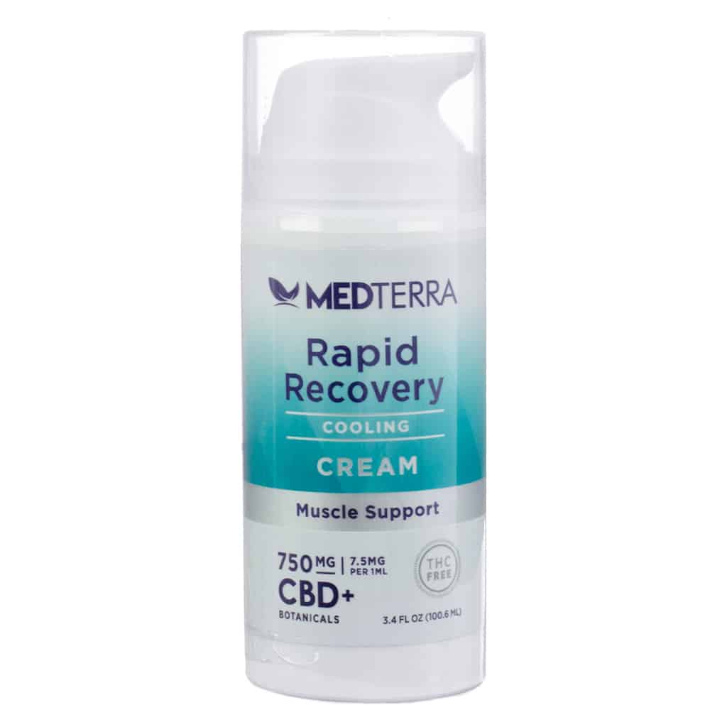 Medterra Rapid Recovery Cream | CBD Topicals - The Healthy Place