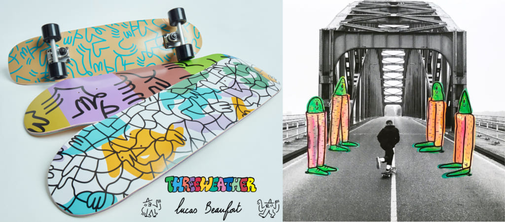 NUTS ART WORKS ナッツアートワークス スケートボードデッキ 【公式通販】