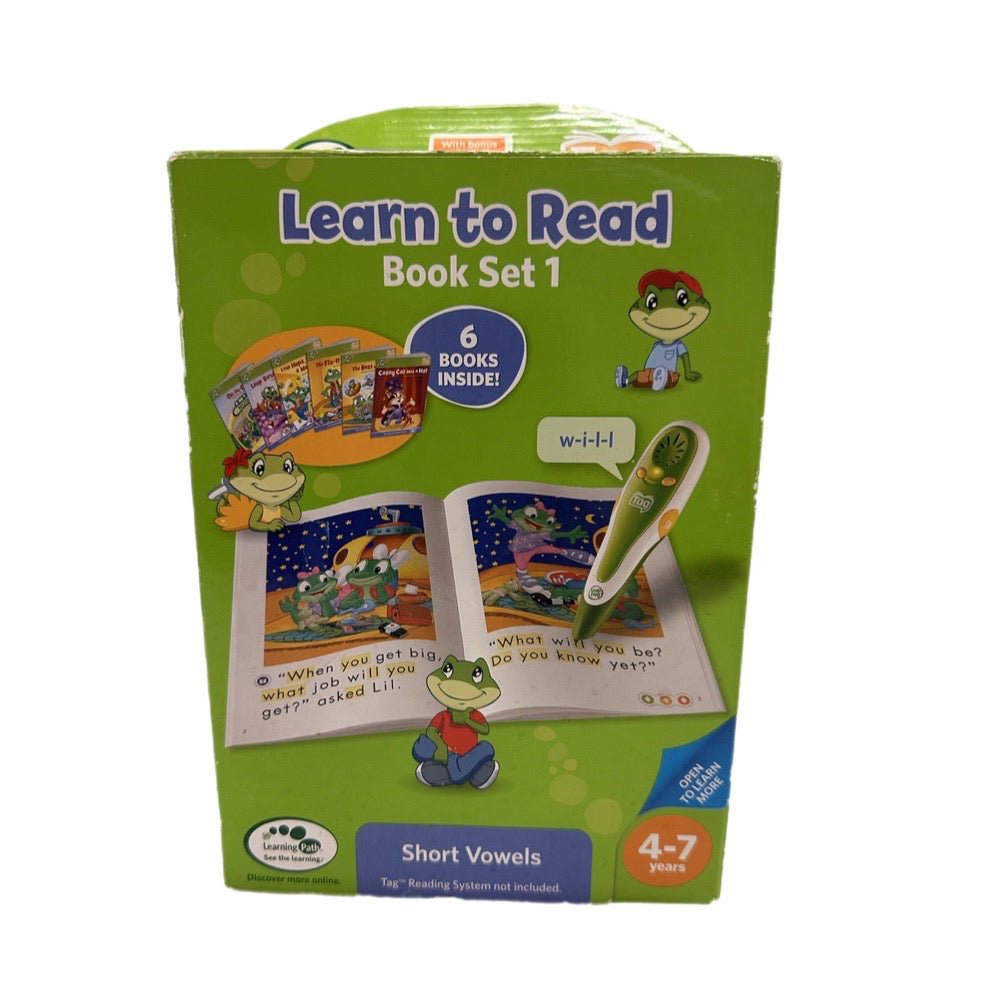 LeapFrog Leap Reader Tag Learn to Read Book Set 1 Complete set of