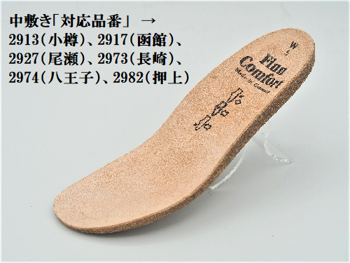 フィンコンフォートの中敷きインソール（小樽・尾瀬・八王子など）