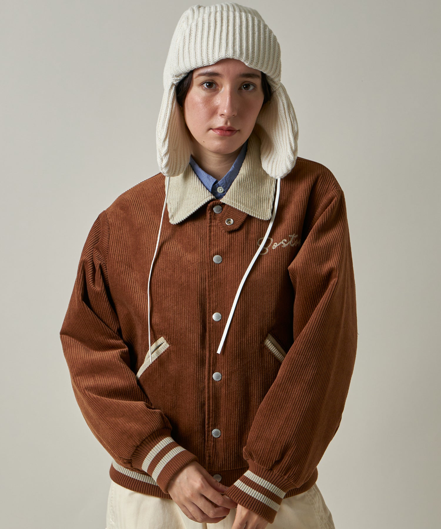 FIDELITY X SKOOKUM] AWARD JACKET (Brown)｜コーデュロイジャケット