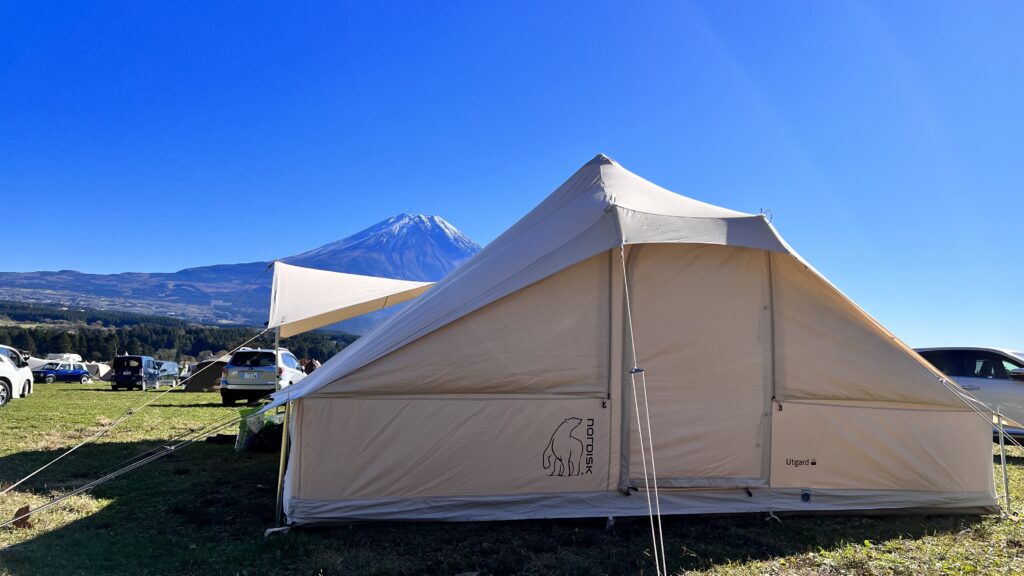 ノルディスク【ウトガルド＋ZIF】&カーリ20連結で快適キャンプ