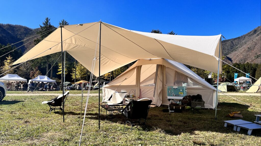 ノルディスク【ウトガルド＋ZIF】&カーリ20連結で快適キャンプ