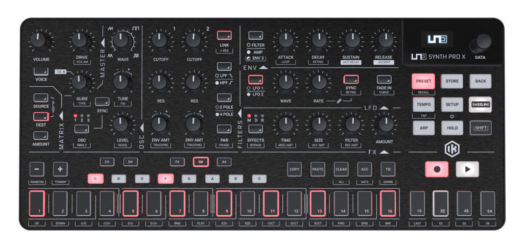 製品レビュー】IK MULTIMEDIA UNO Synth PRO X | Filter（フィルター）