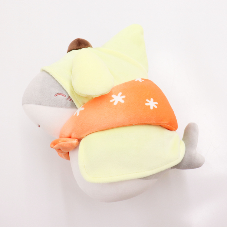 おでかけ子ザメ×サンリオキャラクターズ むにゅぐるみS（おでかけ子