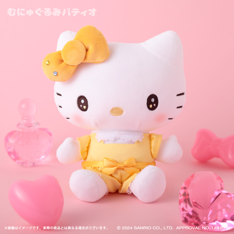 ハローキティ ガーリースタイル むにゅぐるみS(ミミィ)｜むにゅぐるみ