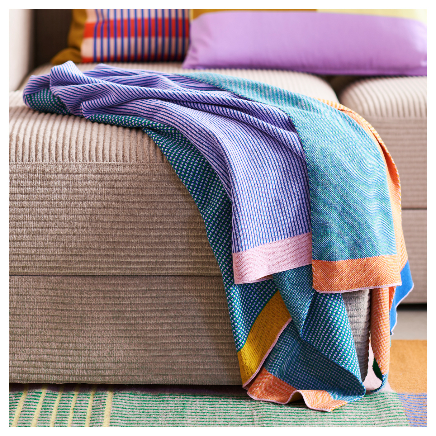 TESAMMANS throw multicolour - IKEA